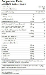 Amino Cuts A:CUTS - 210 gramm