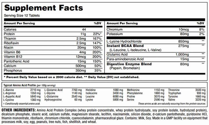 Amino Tech TR - 375 tabletta