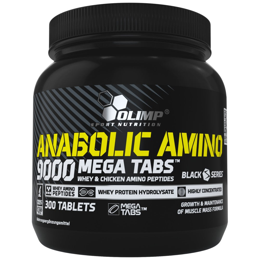 ANABOLIC AMINO 9000 - 300 Tablets - Nutra Best Europe
