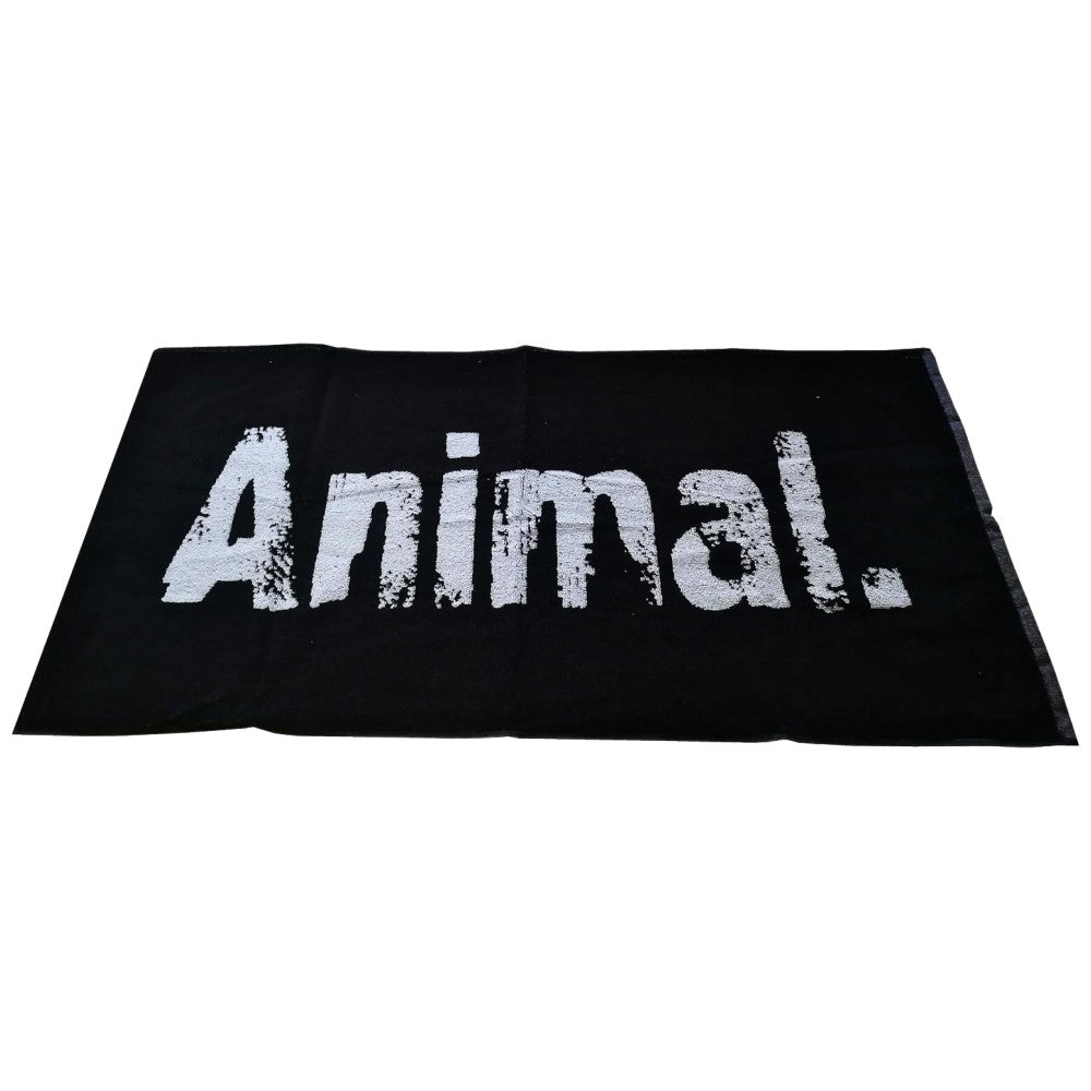 Animal Torna törölköző - Fekete | 100 x 50 cm - 100 x 50 cm