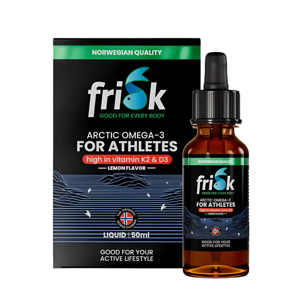 Arctic Sport – Omega-3 sportolóknak – Vadhal Norvégiából/Citrom íz – 50 ml