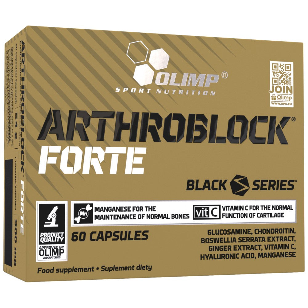 Arthroblock Forte | Sport Edition - 60 capsules - Nutra Best Europe
