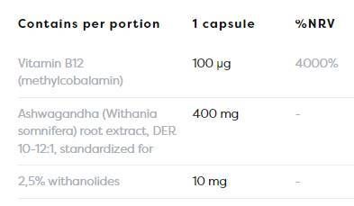 Ashwagandha Extra 400 mg - 120 kapszula