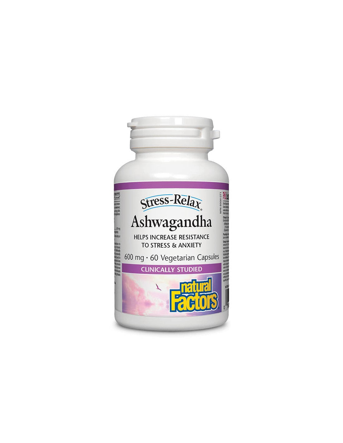 Ashwagandha Stressz-Relax/Ashwagandha, 60 kapszula <tc>Natural Factors</tc>