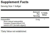 Astaxanthin 8 mg 30 gél kapszula