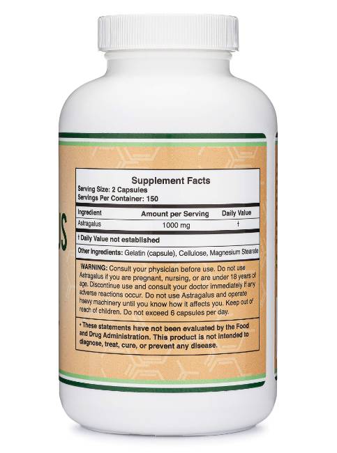 Astragalus 1000 mg - 300 kapszula
