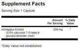 Astragalus 500 mg - 120 kapszula