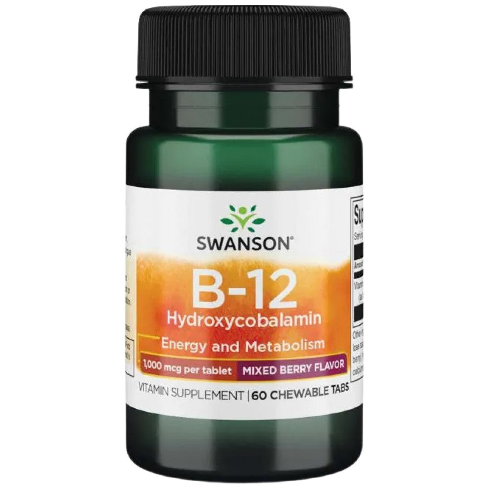 B-12 hidroxikobalamin 1000 mcg 60 rágótabletta