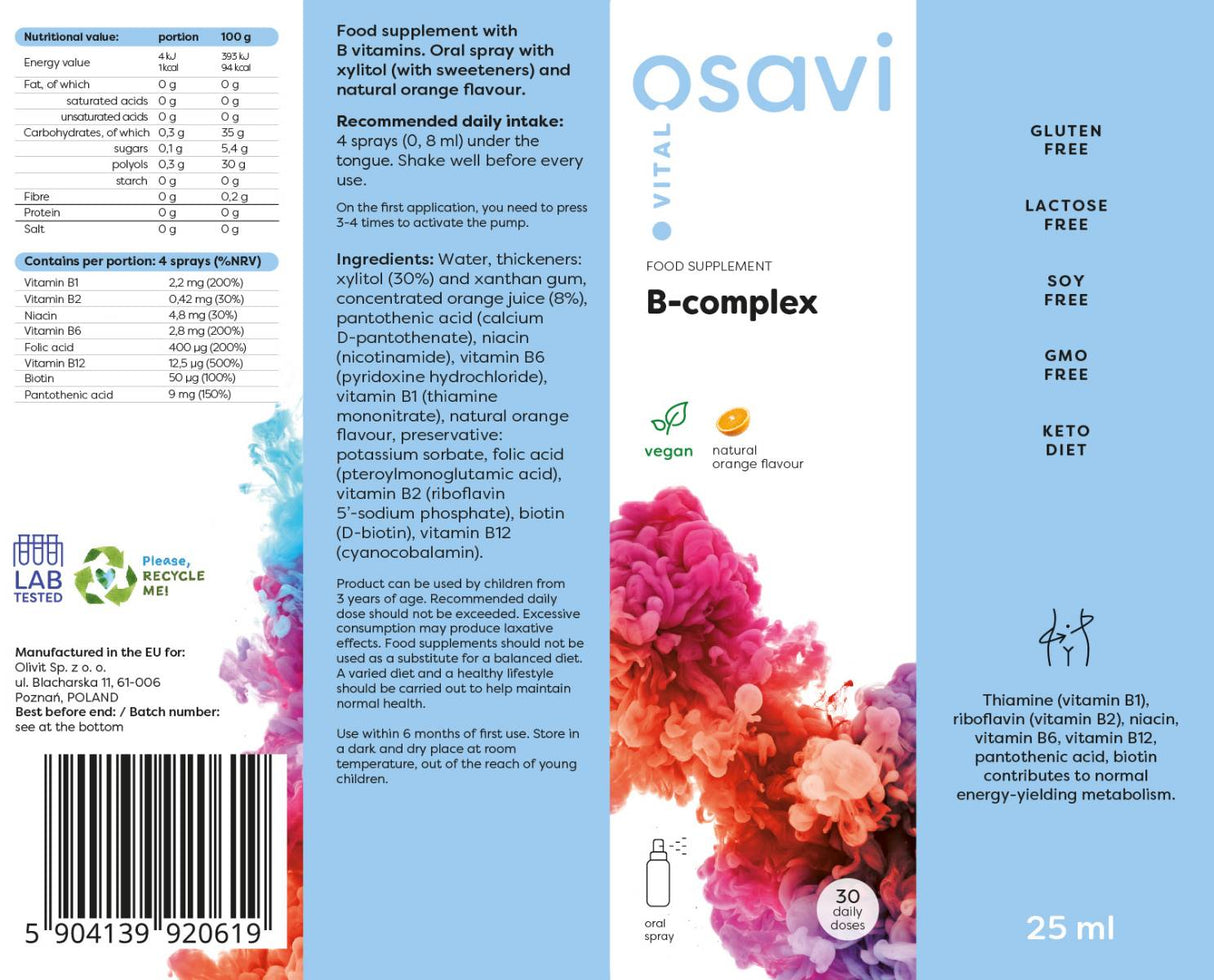 B-Complex | Orális spray - 25 ml