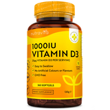 Vitamin D3 1000iu (25ug) 365 Softgels - Nutra Best Europe