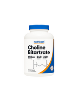 Brain Function - Choline Bitartrate (Vitamin B4), 240 Nutricost Capsules - Nutra Best Europe
