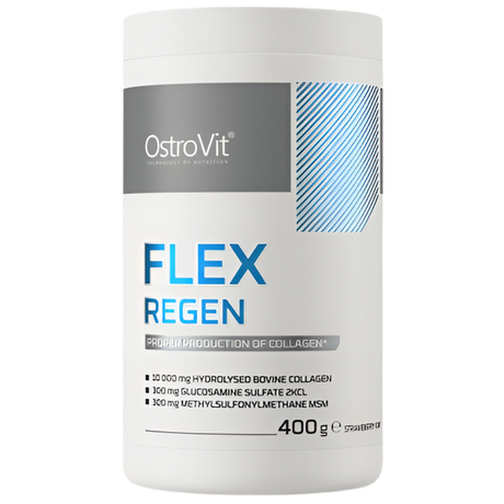Flex Regen | Collagen + Glucosamine, Chondroitin, MSM, Hyaluronic Acid 400 grams - Nutra Best Europe