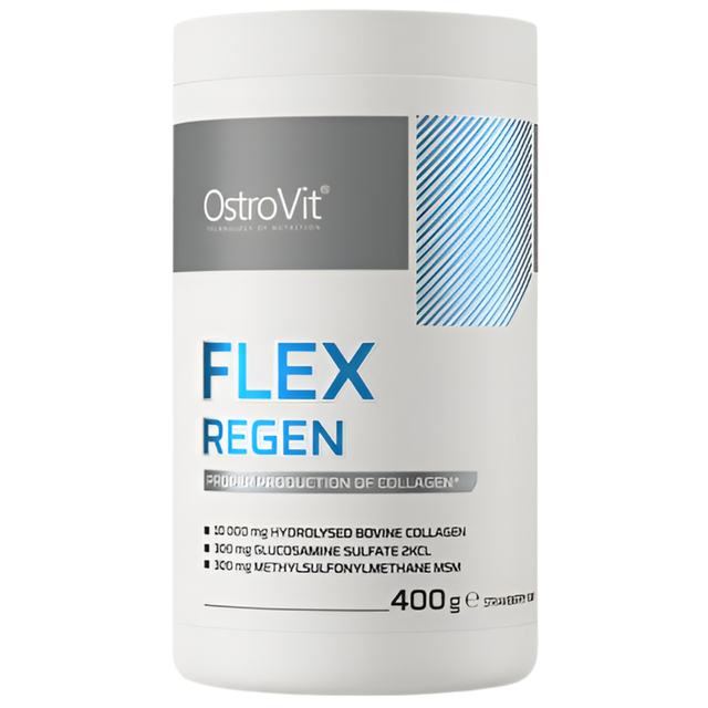 Flex Regen | Collagen + Glucosamine, Chondroitin, MSM, Hyaluronic Acid 400 grams - Nutra Best Europe