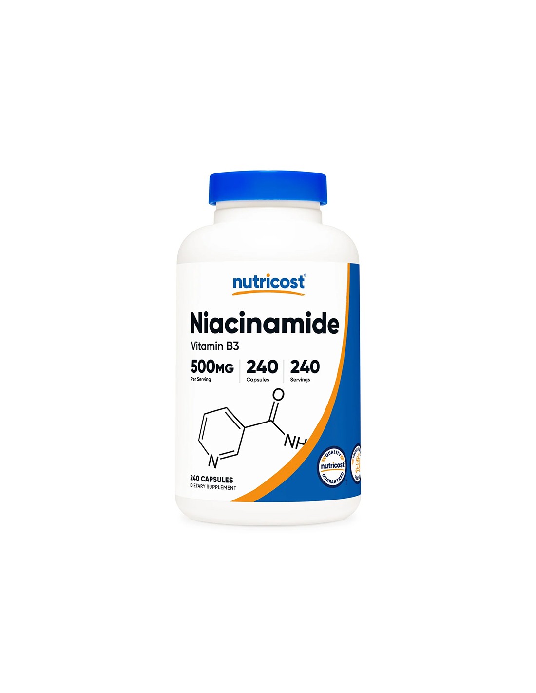 Szív- és érrendszeri és idegrendszer - Niacinamid (B3-vitamin), 240 kapszula