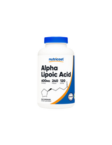 Diabetes - Alpha-Lipoic Acid, 600mg/240 Capsules Nutricost - Nutra Best Europe