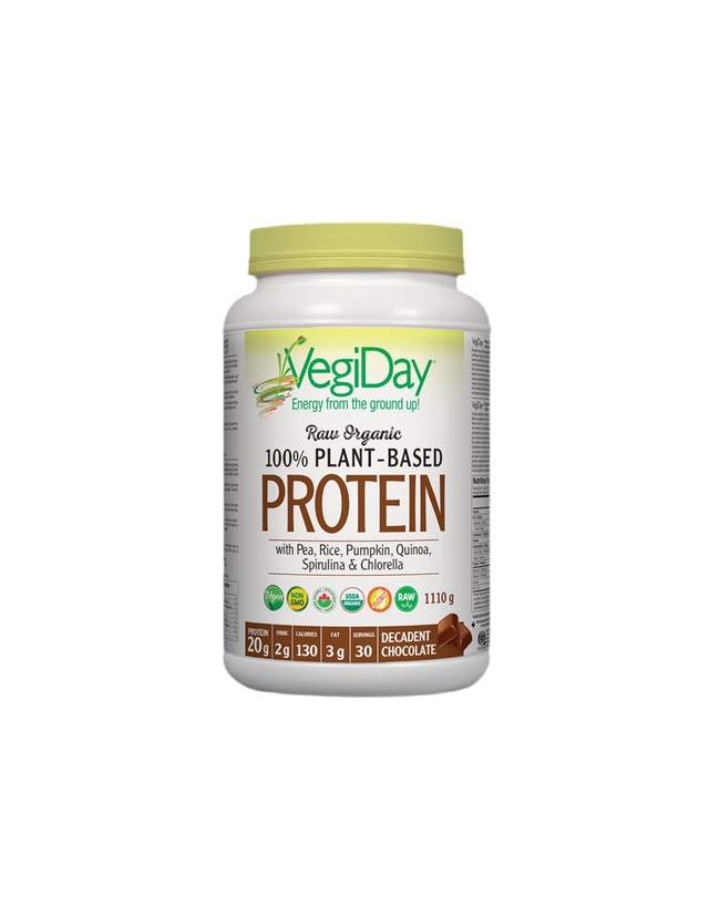 100% Plant Based Protein - Chocolate - 1110 grams - Nutra Best Europe