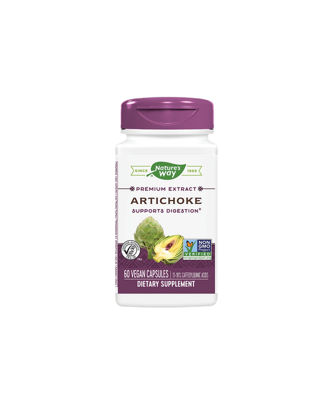 Artichoke 450 mg - 60 capsules - Nutra Best Europe