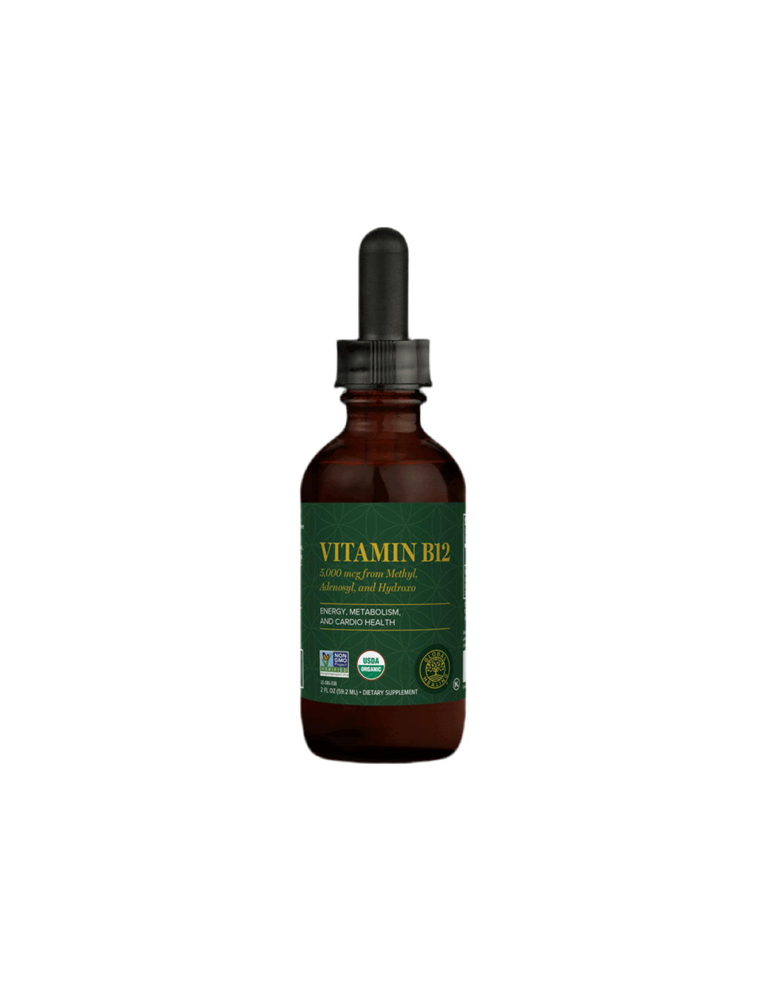 Nervous system - Vitamin B12, 5000 µg, 29.6 ml drops - Nutra Best Europe