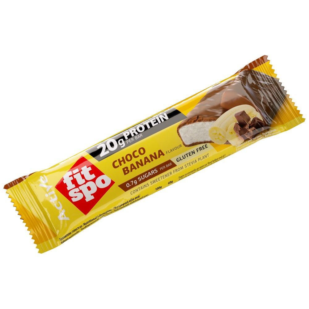 Active Bar Chocolate & Banana – 60 g - Nutra Best Europe