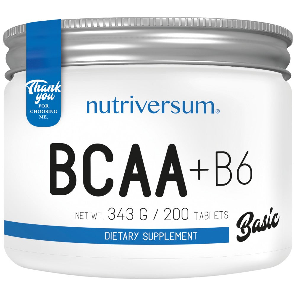 BCAA + B6 tabletta - 200 tabletta