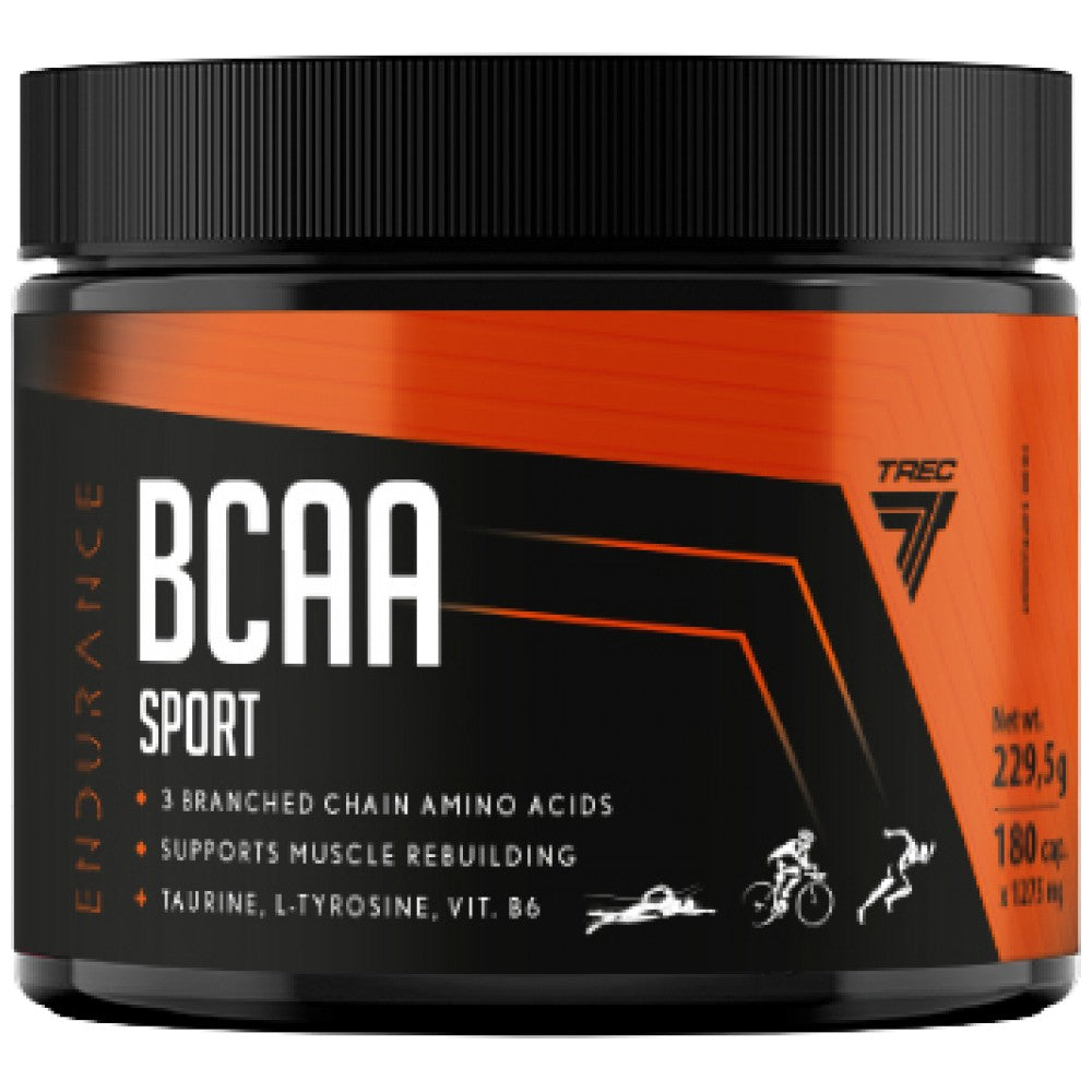 BCAA Endurance Sportsapkák | L-tirozinnal - 180 kapszula
