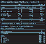BCAA + Glutamin Zero - 0,480 kg