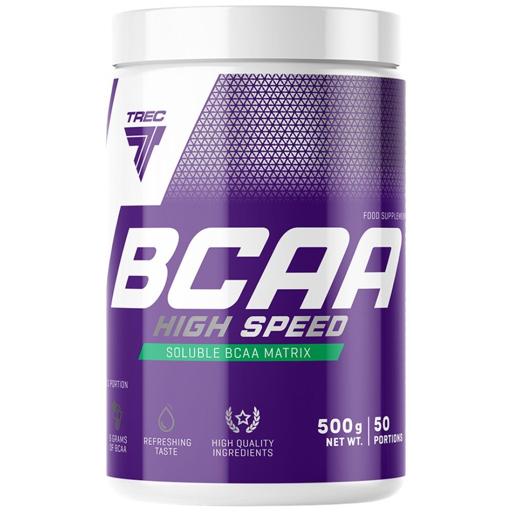 BCAA nagy sebességű | Oldható BCAA mátrix - 500 gramm