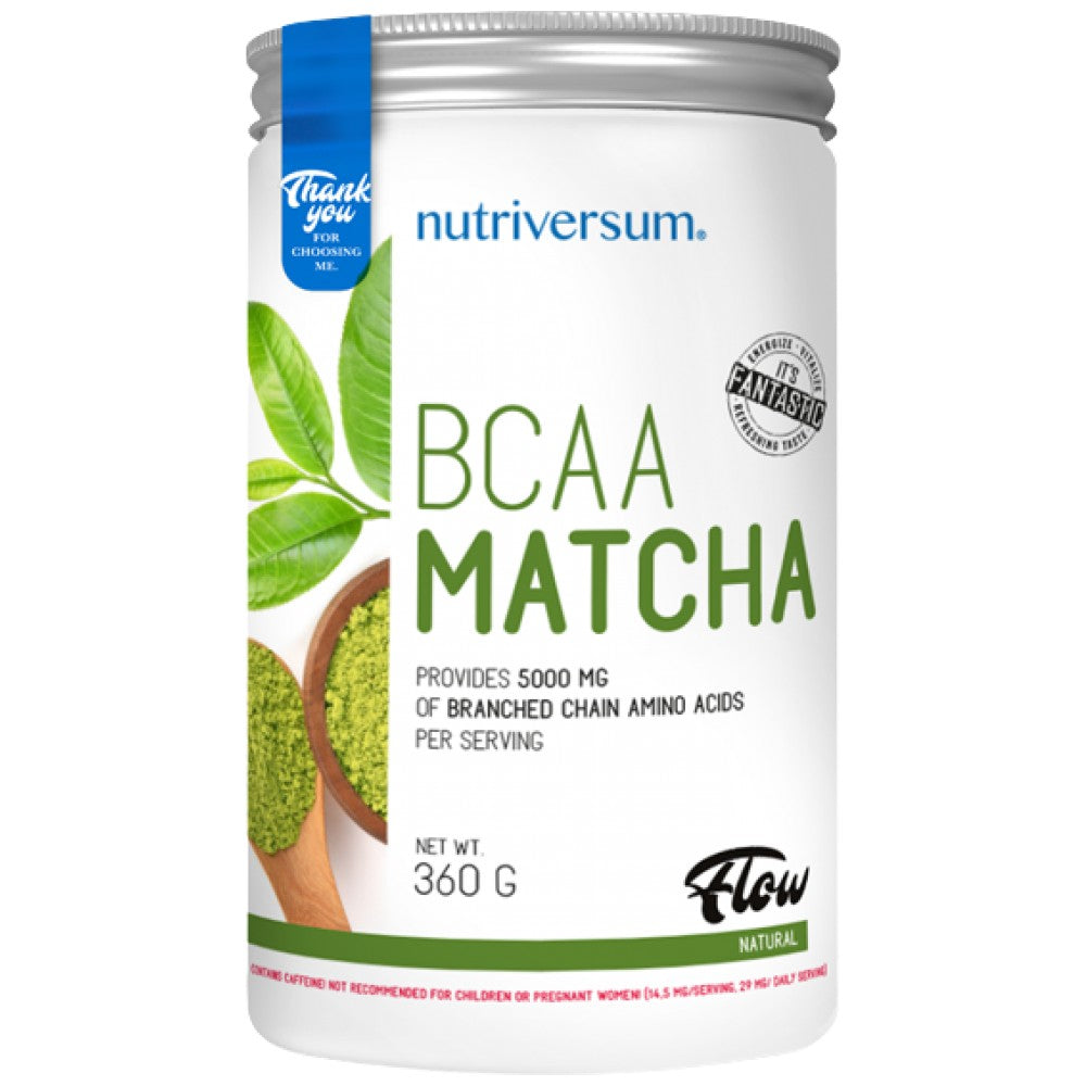 BCAA Matcha | BCAA 2:1:1 Matcha teával - 360 gramm