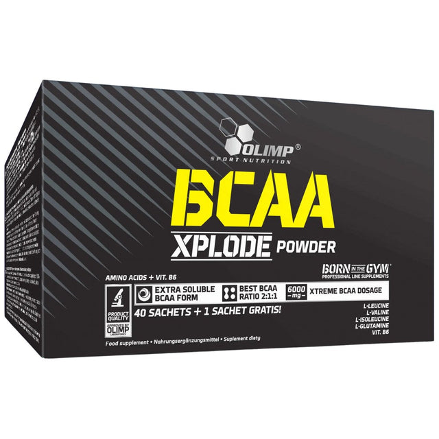 BCAA Xplode Powder Sachets 40 Sachets - Nutra Best Europe