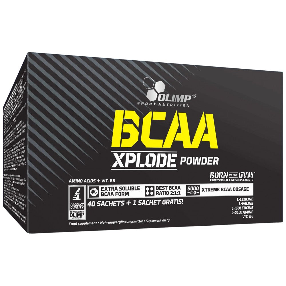 BCAA Xplode Powder Sachets 40 Tasak