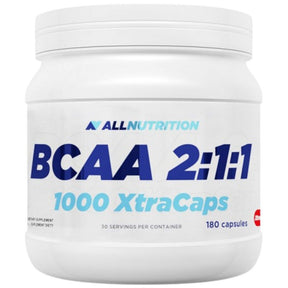 BCAA 2:1:1 1000 XtraCaps - 180 capsules - Nutra Best Europe