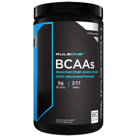 BCAAs Unflavored | 100% Micronized 2:1:1 BCAA Formula - 318 grams - Nutra Best Europe
