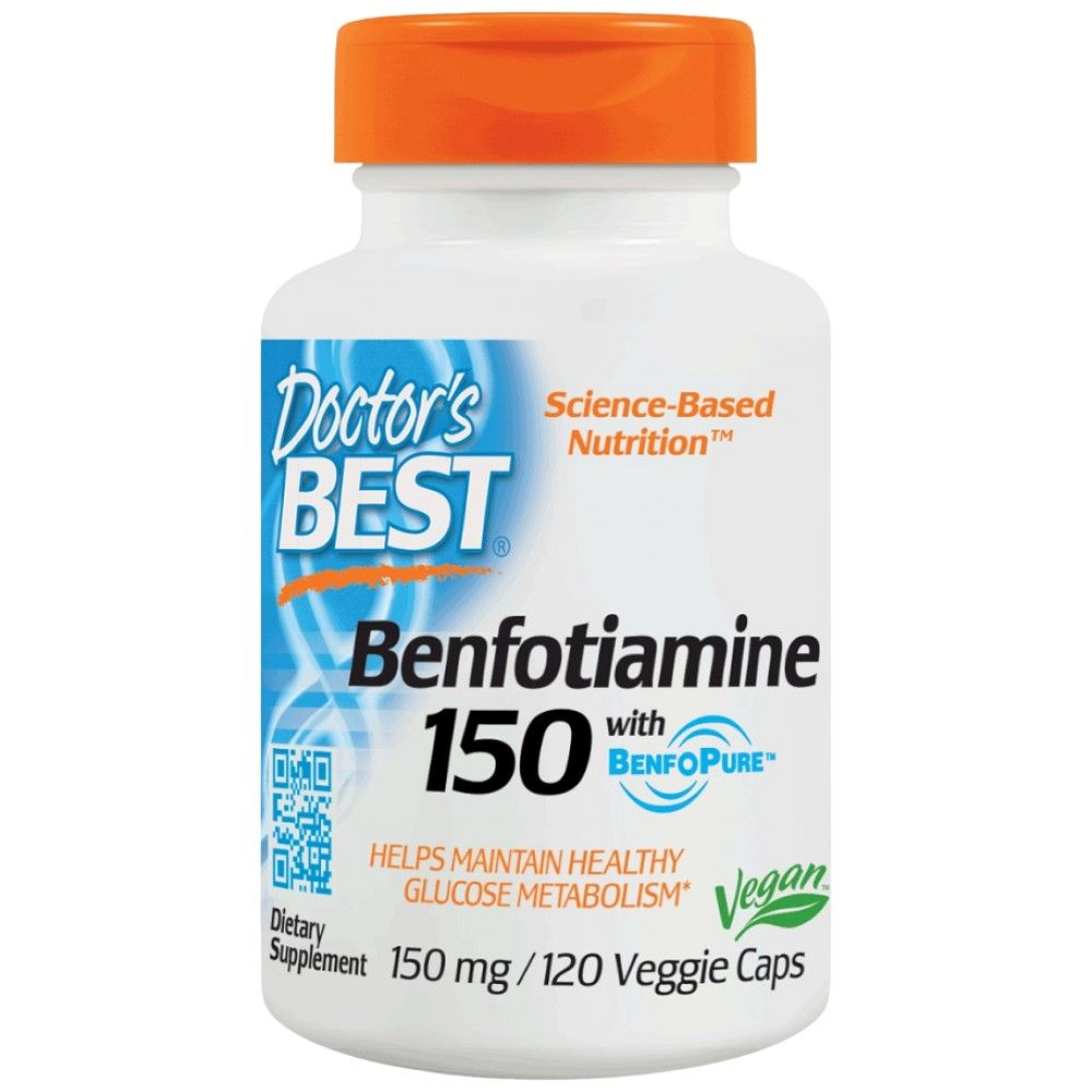 BEST Benfotiamin 150 mg | BenfoPure - 120 kapszula