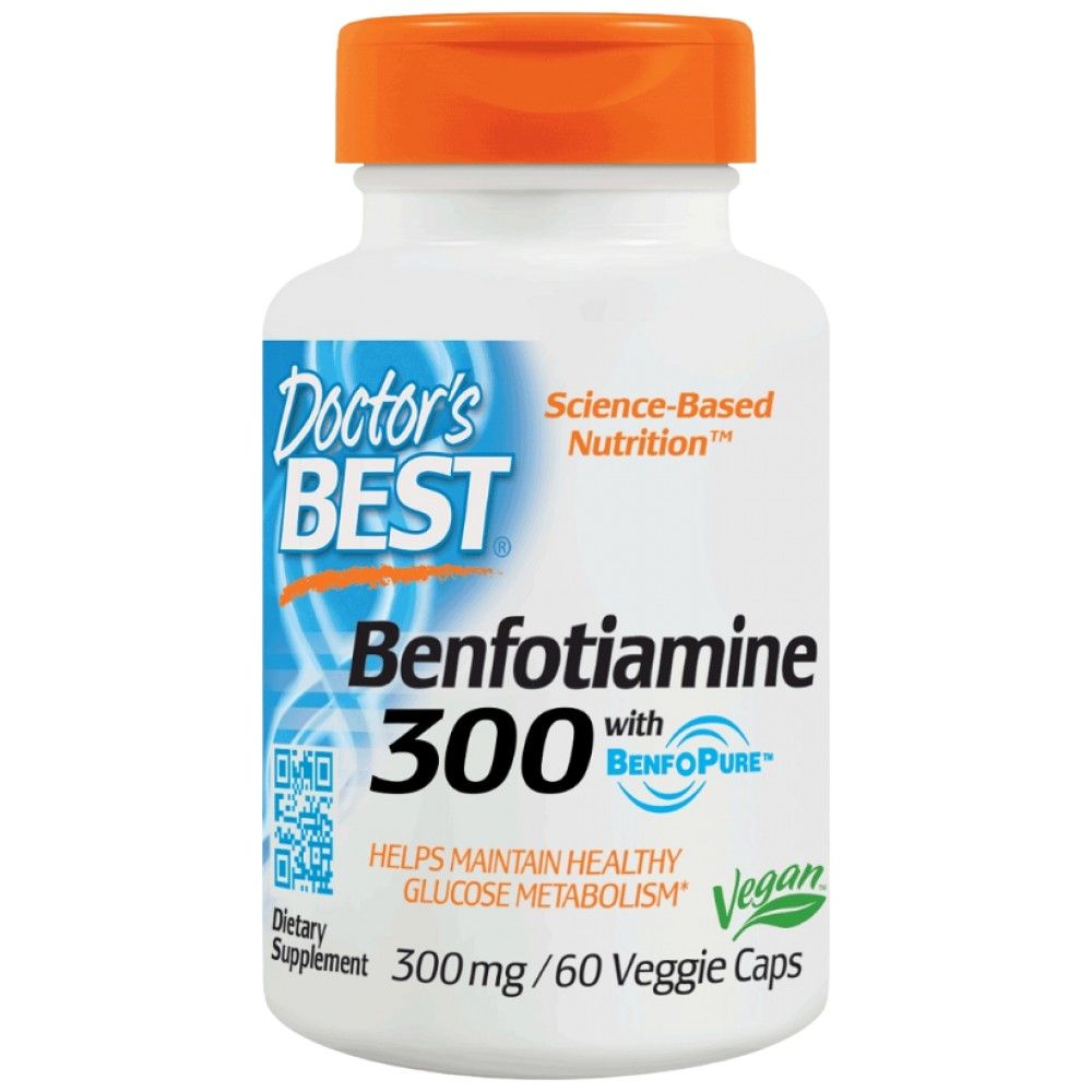 BEST Benfotiamin 300 mg | BenfoPure - 60 kapszula