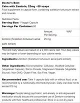 BEST Calm with Zembrin 25 mg - 60 kapszula