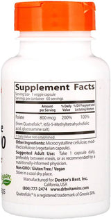LEGJOBB Teljesen aktív folsav 800 mcg - 60 kapszula