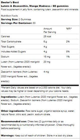 LEGJOBB Lutein & Zeaxantin gumicukorkák - 60 gumicukor