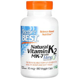 BEST Natural K2 vitamin MK-7 45 mcg - 180 kapszula