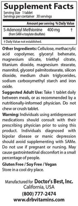 BEST SAMe 400 mg - 60 tabletta