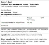 BEST Ubiquinol Kaneka QH 50 mg - 90 gél kapszula