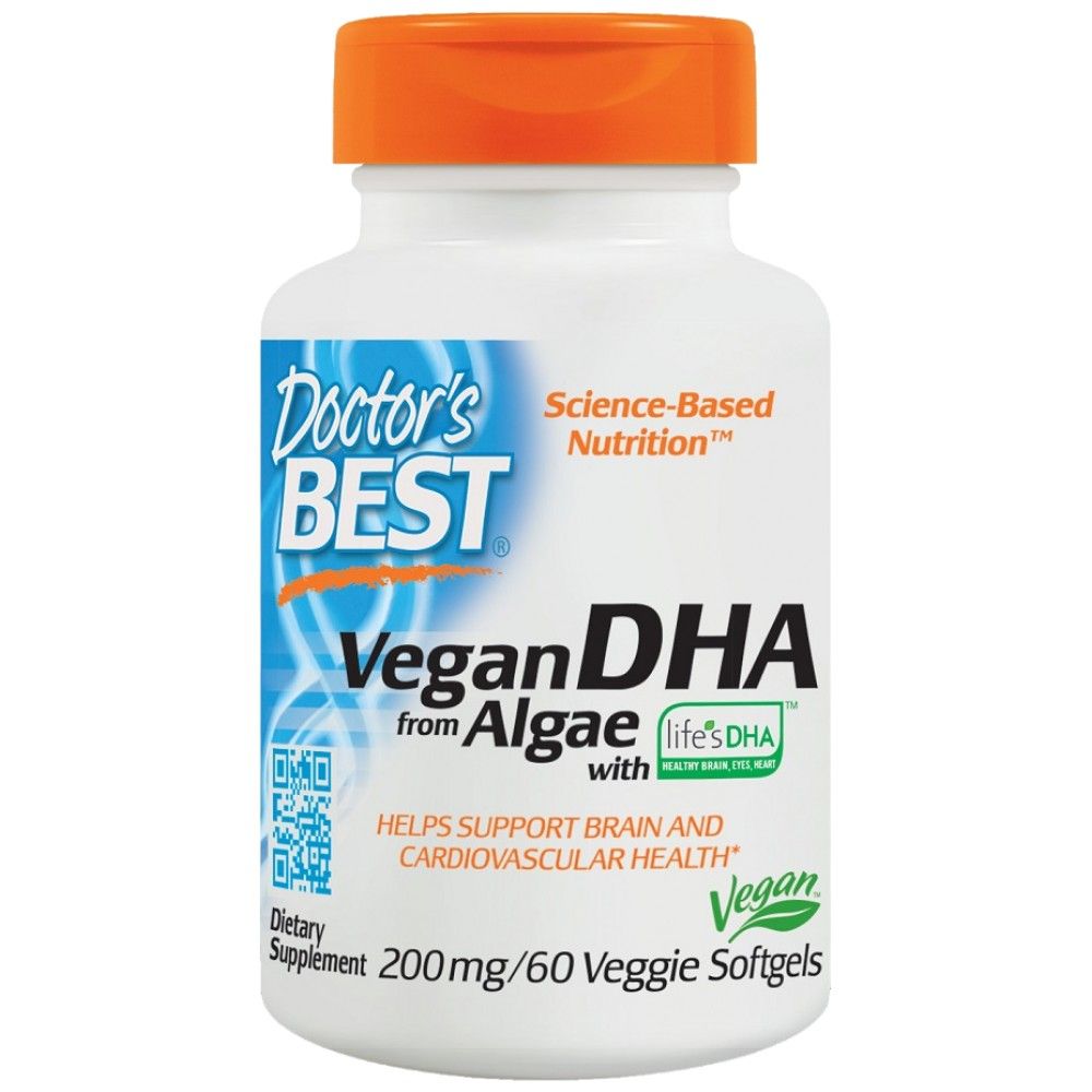 LEGJOBB vegán DHA algából 200 mg - 60 gél kapszula