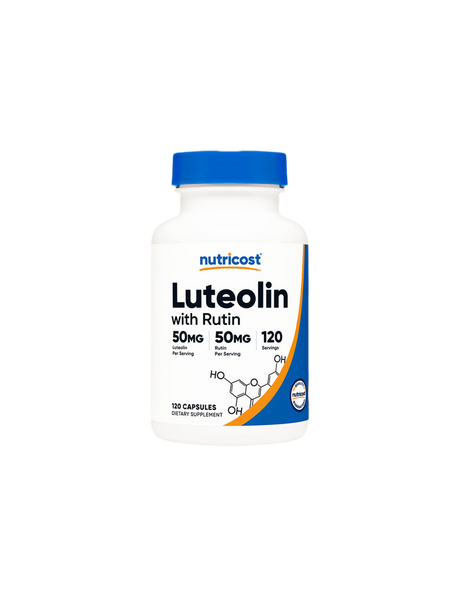 Antioxidant - Luteolin + Rutin Complex, 120 capsules, 120 doses of Nutricost - Nutra Best Europe