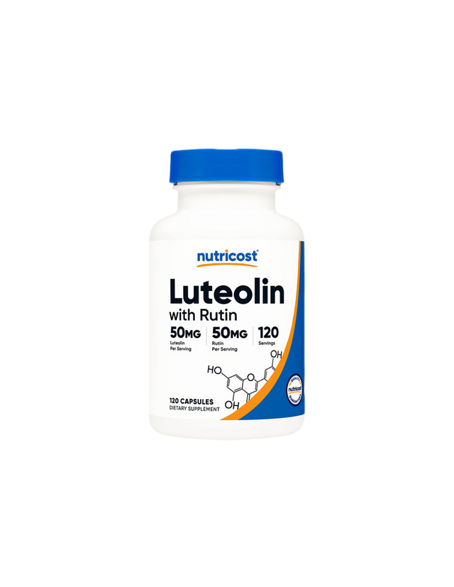 Antioxidant - Luteolin + Rutin Complex, 120 capsules, 120 doses of Nutricost - Nutra Best Europe
