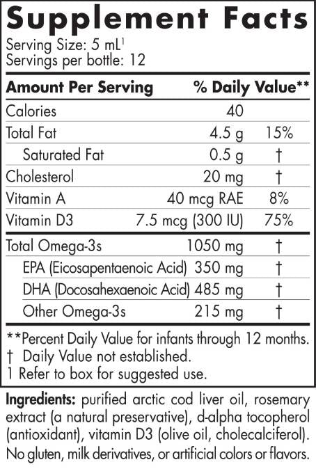 Baba DHA | 1050mg Omega-3 D-vitaminnal - 60 ml