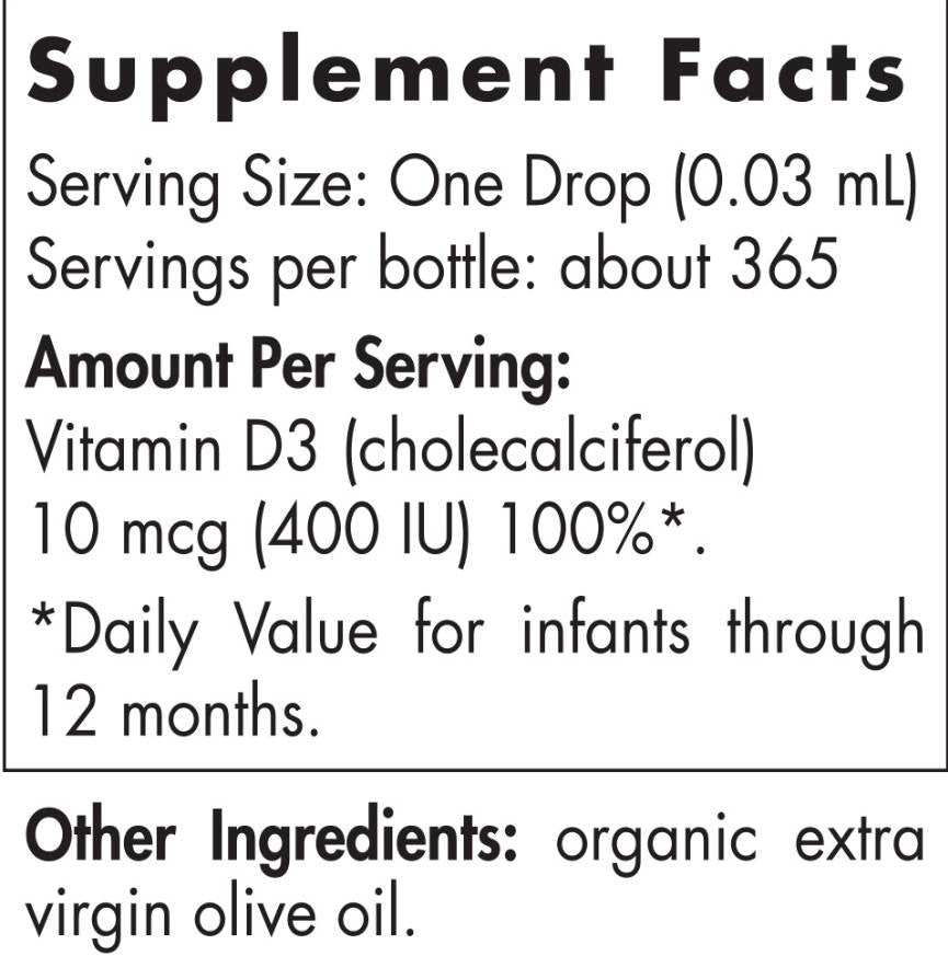 Baba D3-vitamin 400 NE - 11 ml