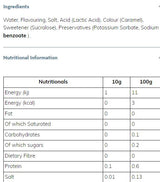 Barista Zero Calorie Kávészirup | Mézeskalács 1000 ml