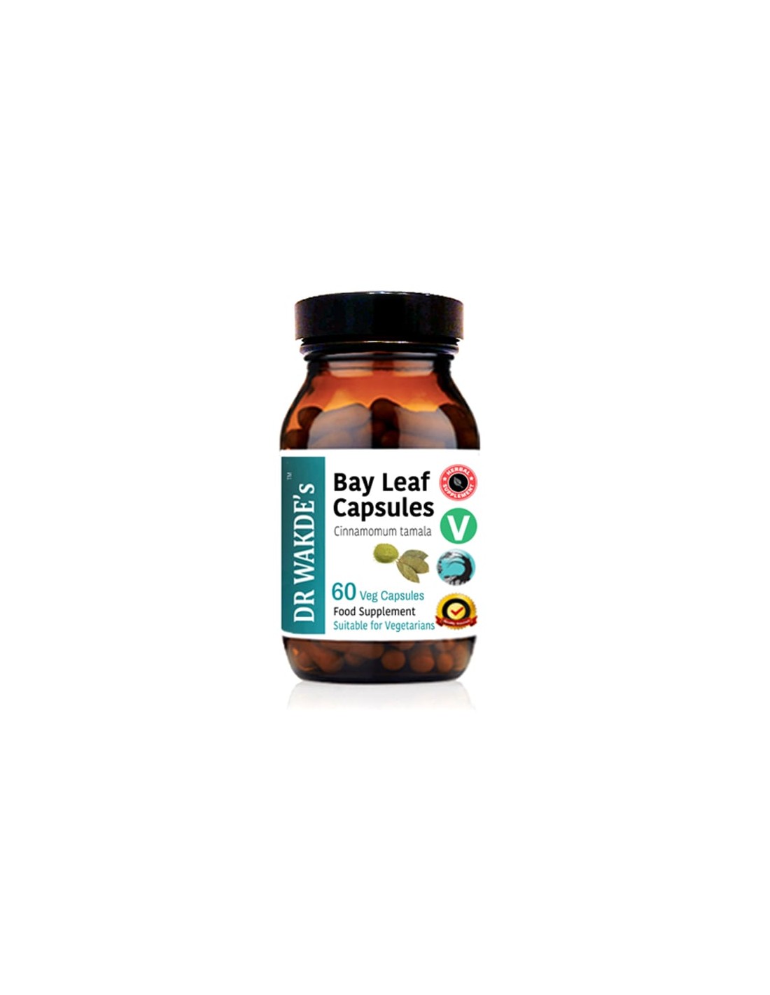 Babérlevél/Indiai babérlevél Ayurveda, 60 kapszula DR WAKDE's