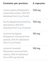 Herbal Kidney Support | Healthy Urinary Tract - 60 capsules - Nutra Best Europe