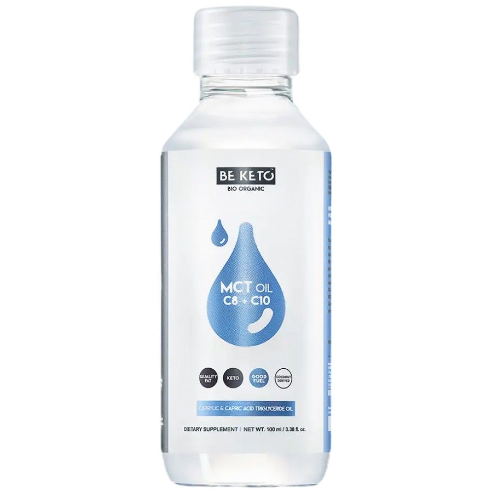 MCT Oil Liquid C8 + C10 - 100 ml - Nutra Best Europe