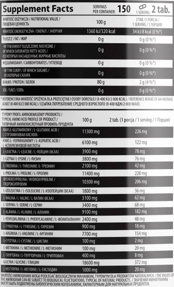 Marha Amino 2000 300 tabletta